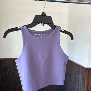Women's Purple Crop Top